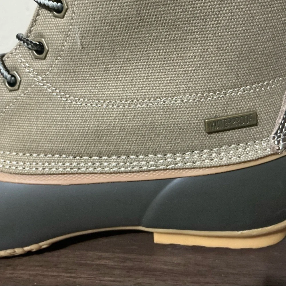 G.H. Bass & Co. Men's Duck Boots - Olive and Tan